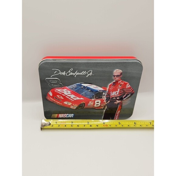 Vtg 2002 Tin Case Dale Earnhardt Jr Two Unopened Sealed Decks Of Playing Cards - Picture 6 of 15
